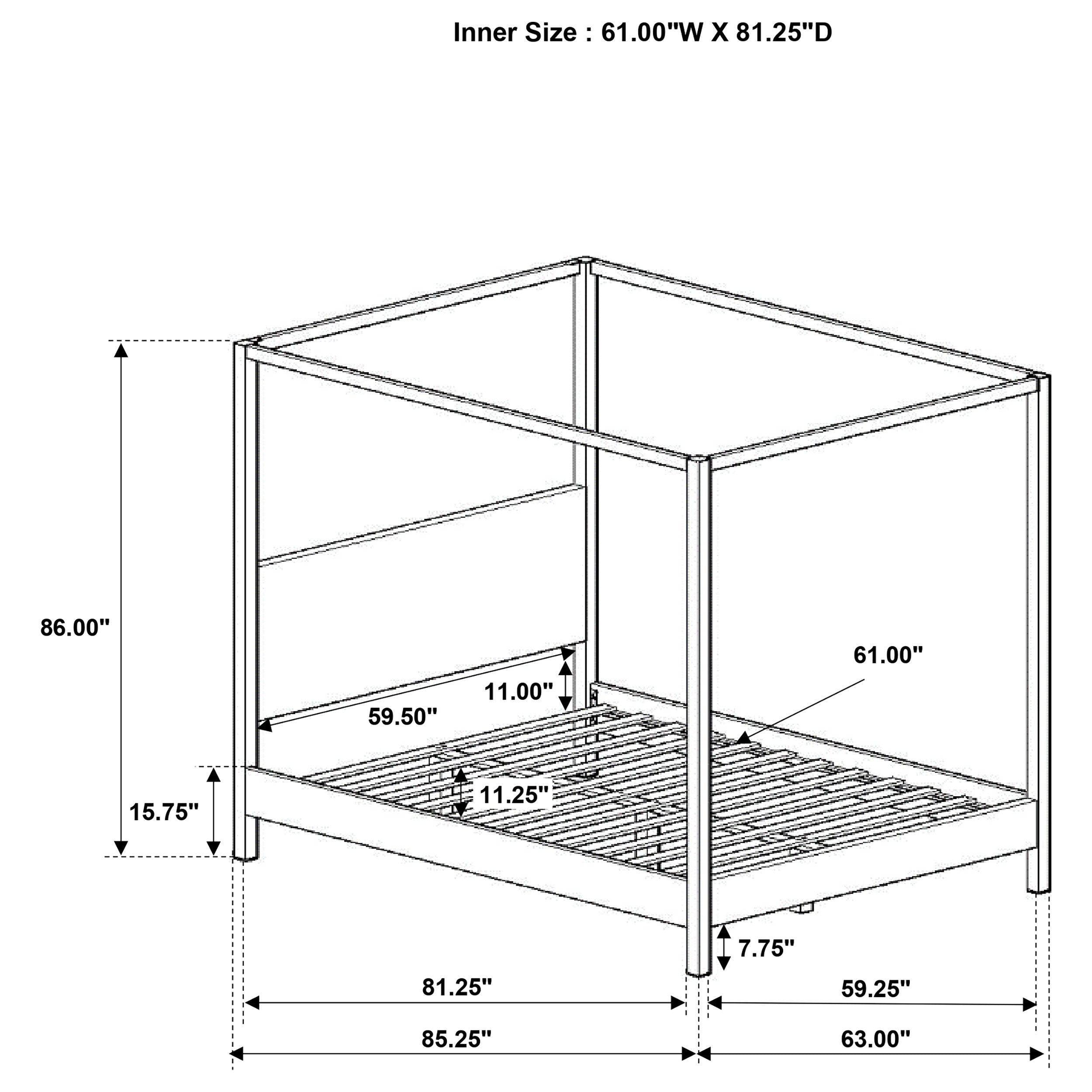 Monroe Queen Bed