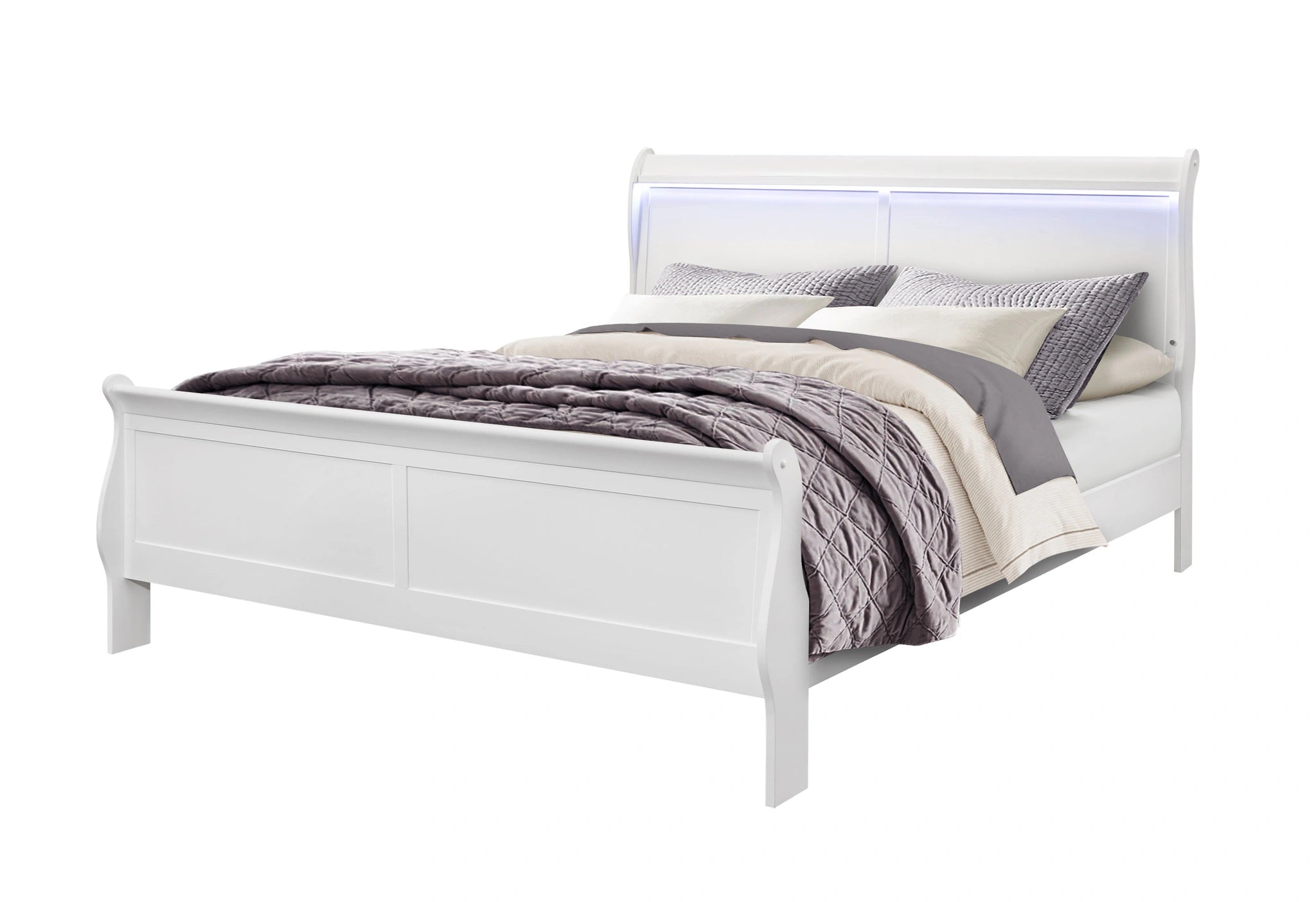 Charlie Bed Group with LED