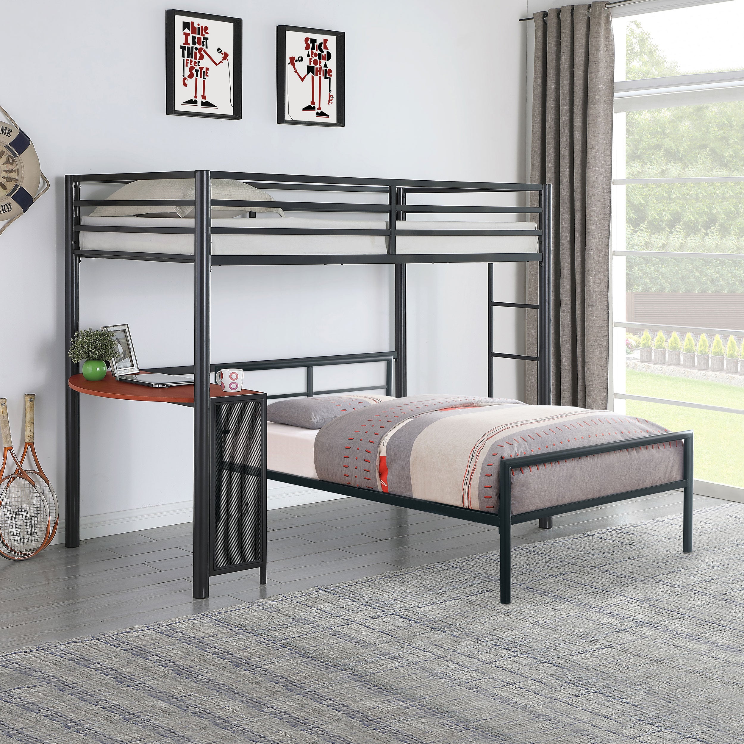 Fisher Loft Twin & Full Beds
