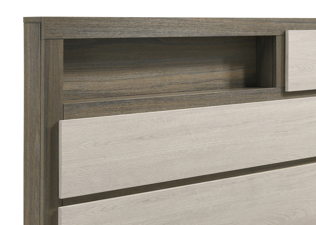 Fenwick Bookcase Platform Bed