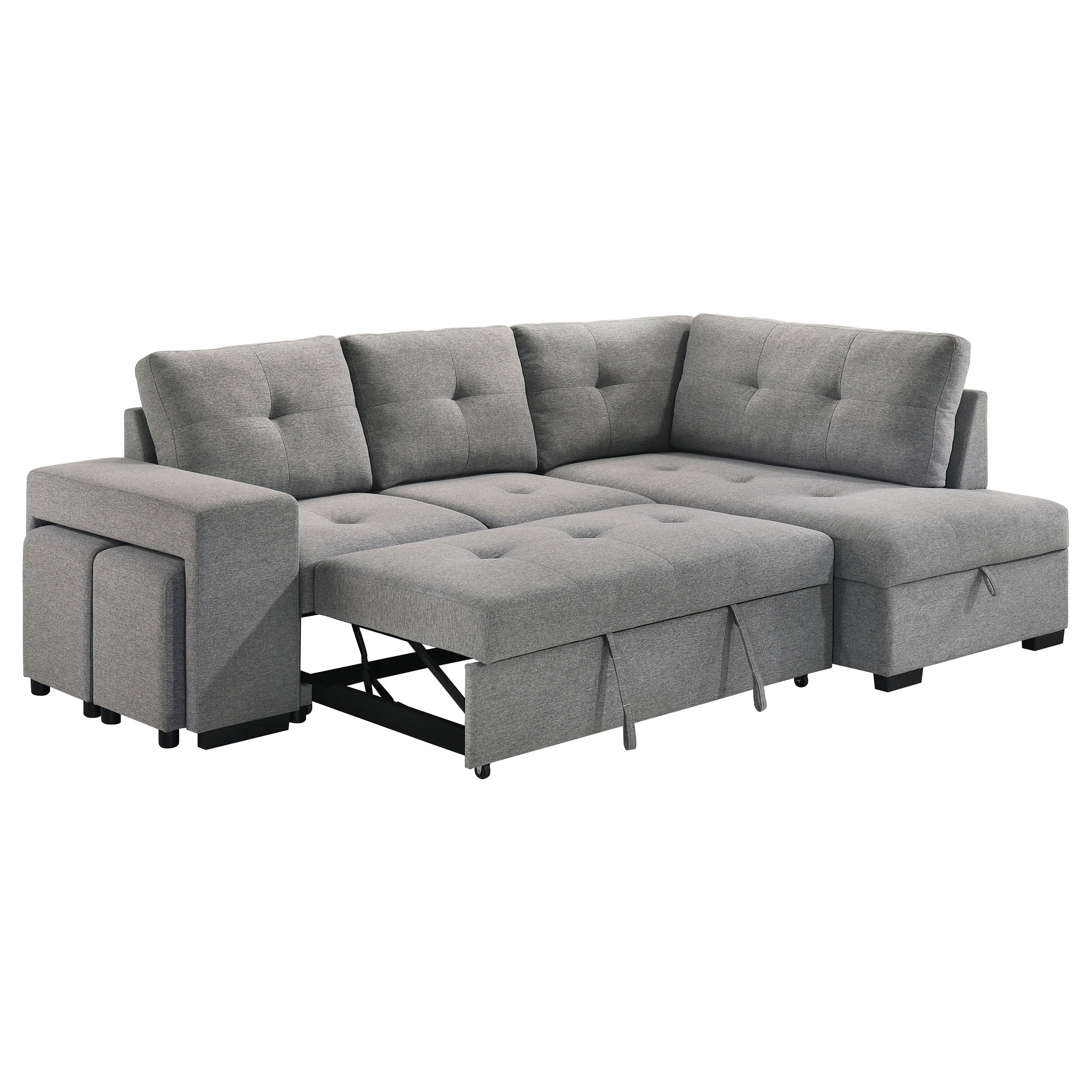 Roanne Pull-Out Sleeper Sectional Sofa