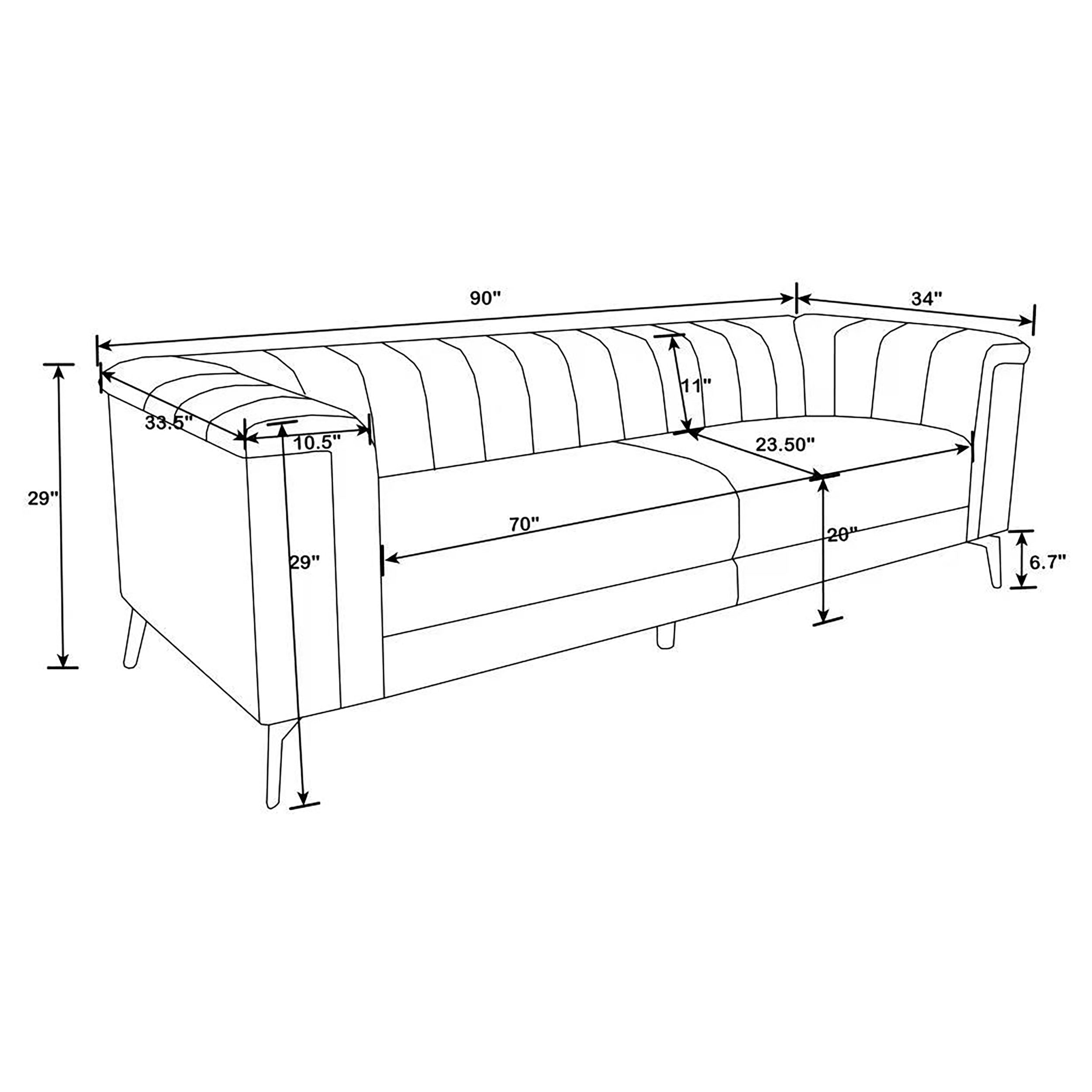 Chalet Stationary Sofa