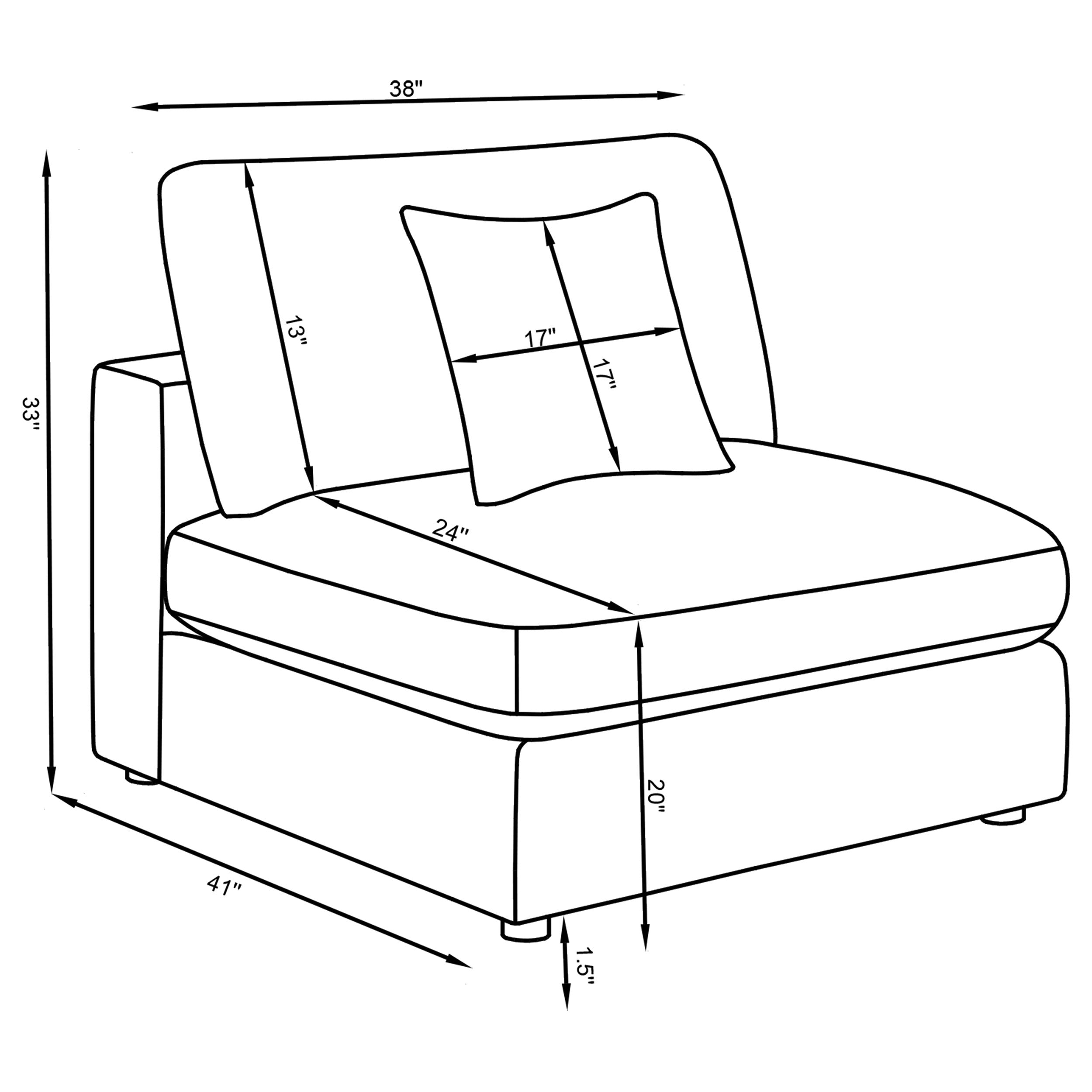 Serene 4 Pc Sectional Beige