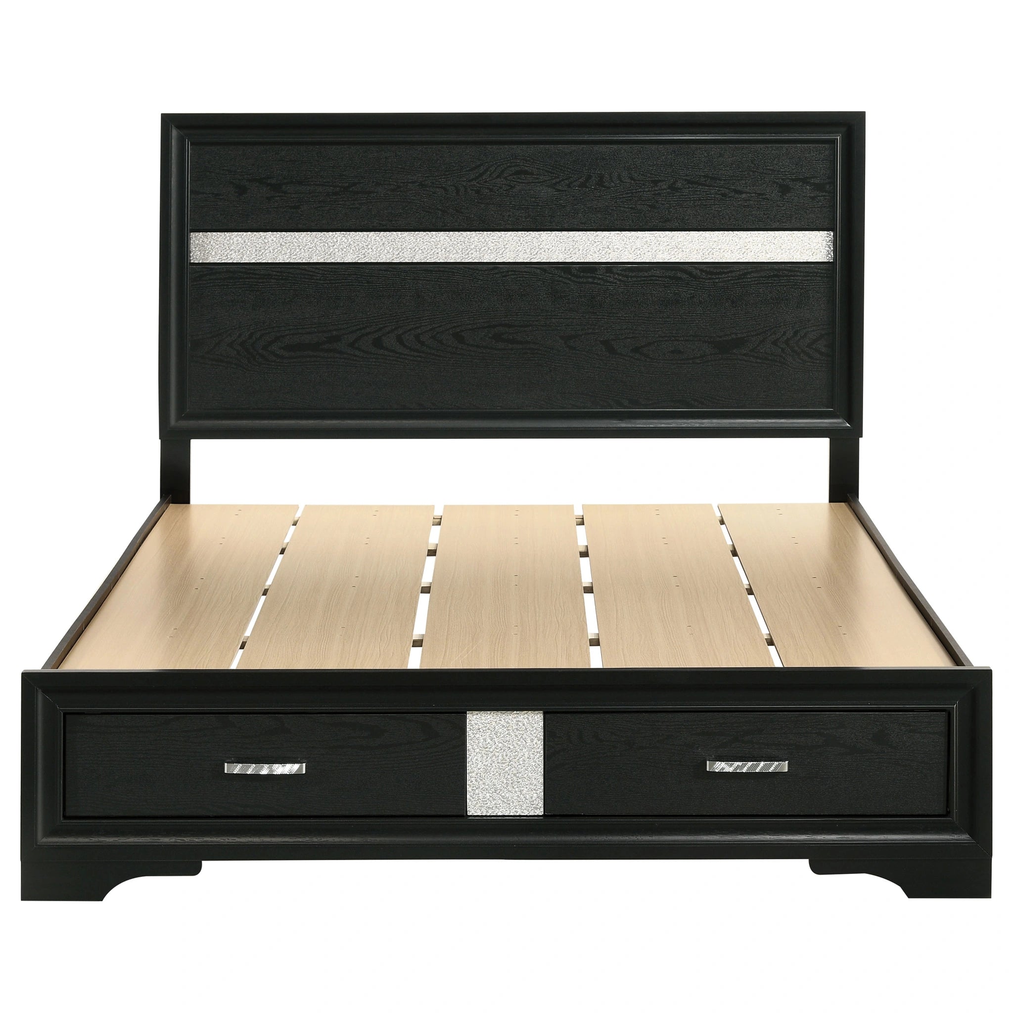 Miranda Panel Platform Storage Bed