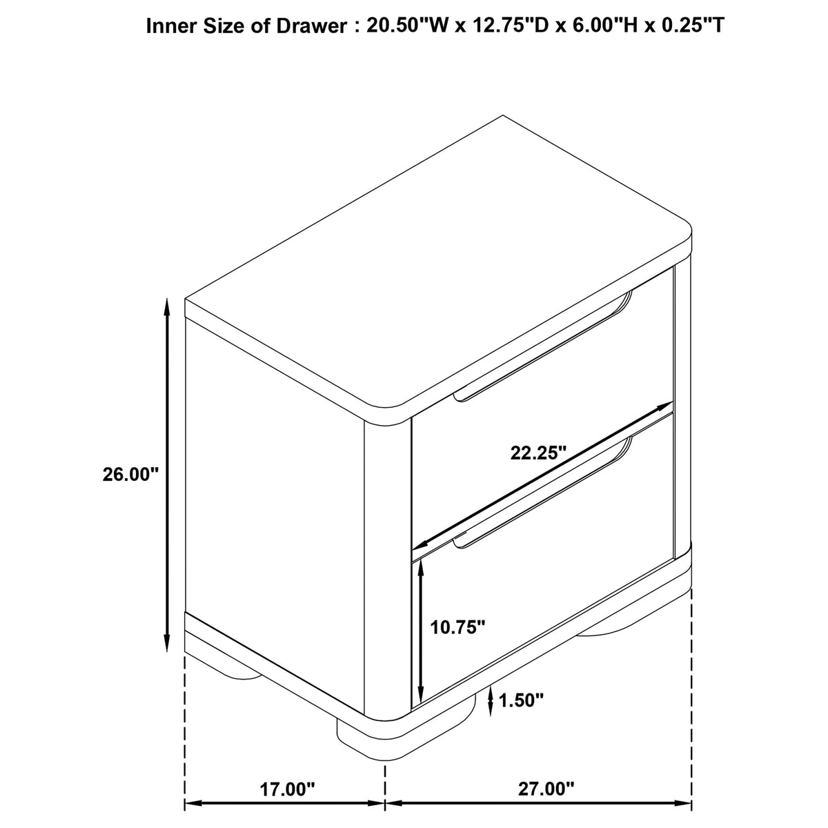 Ladera Nightstand