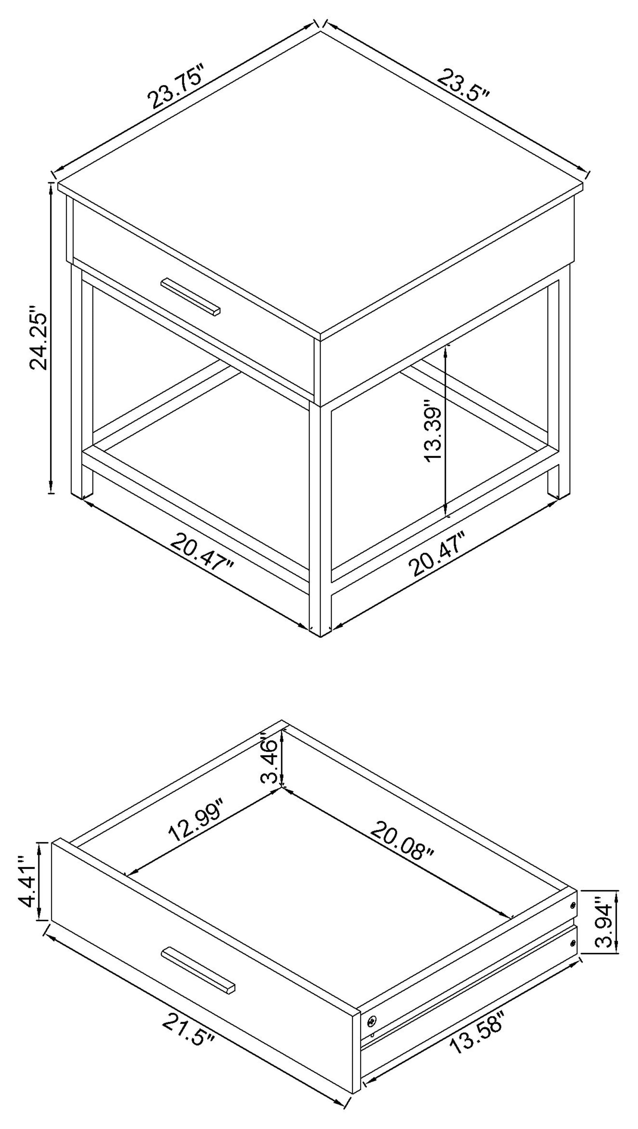 Byers End Table