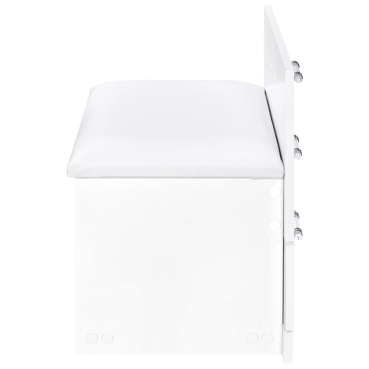 Danbury Makeup Vanity Table with LED Mirror and Stool