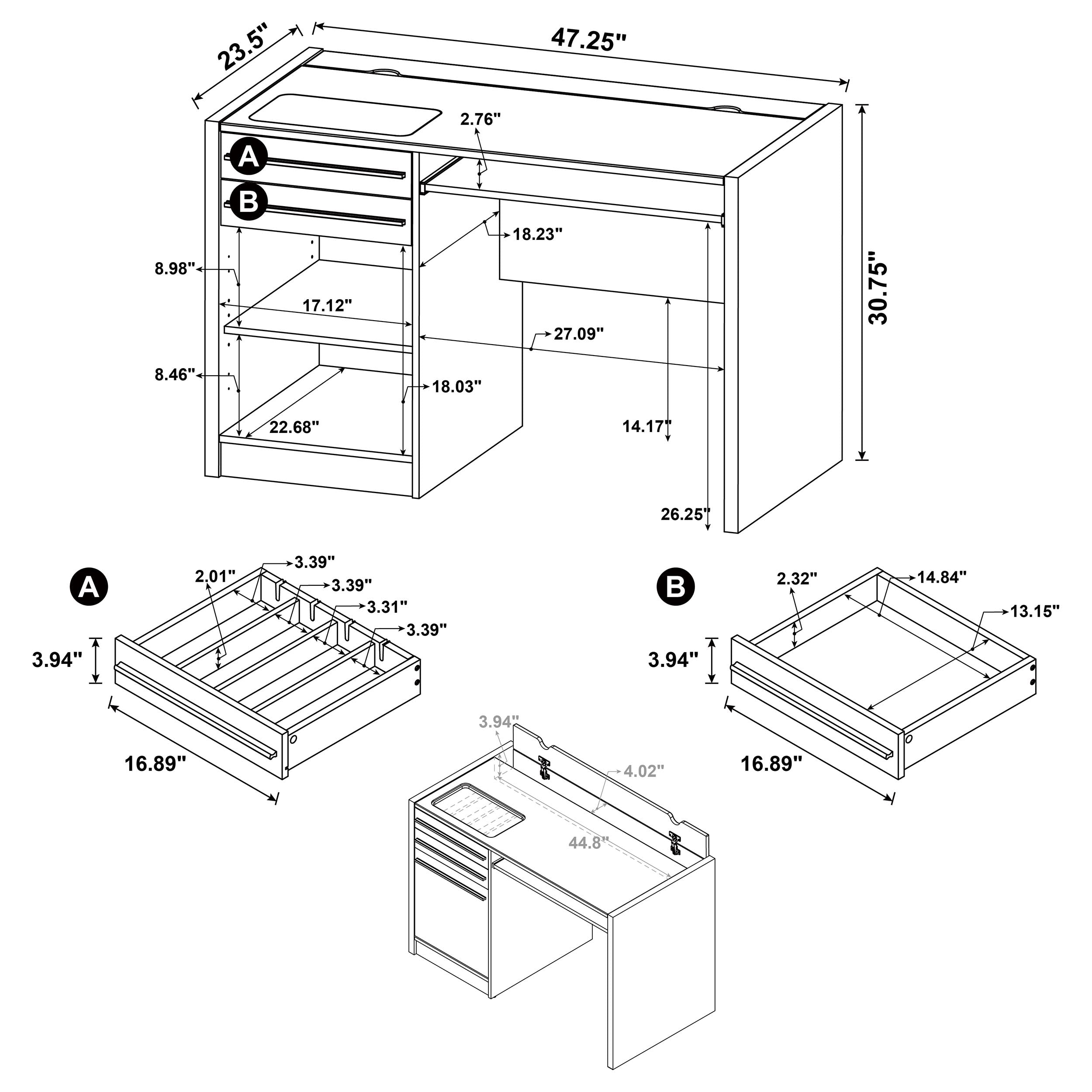 Halston Computer Desk