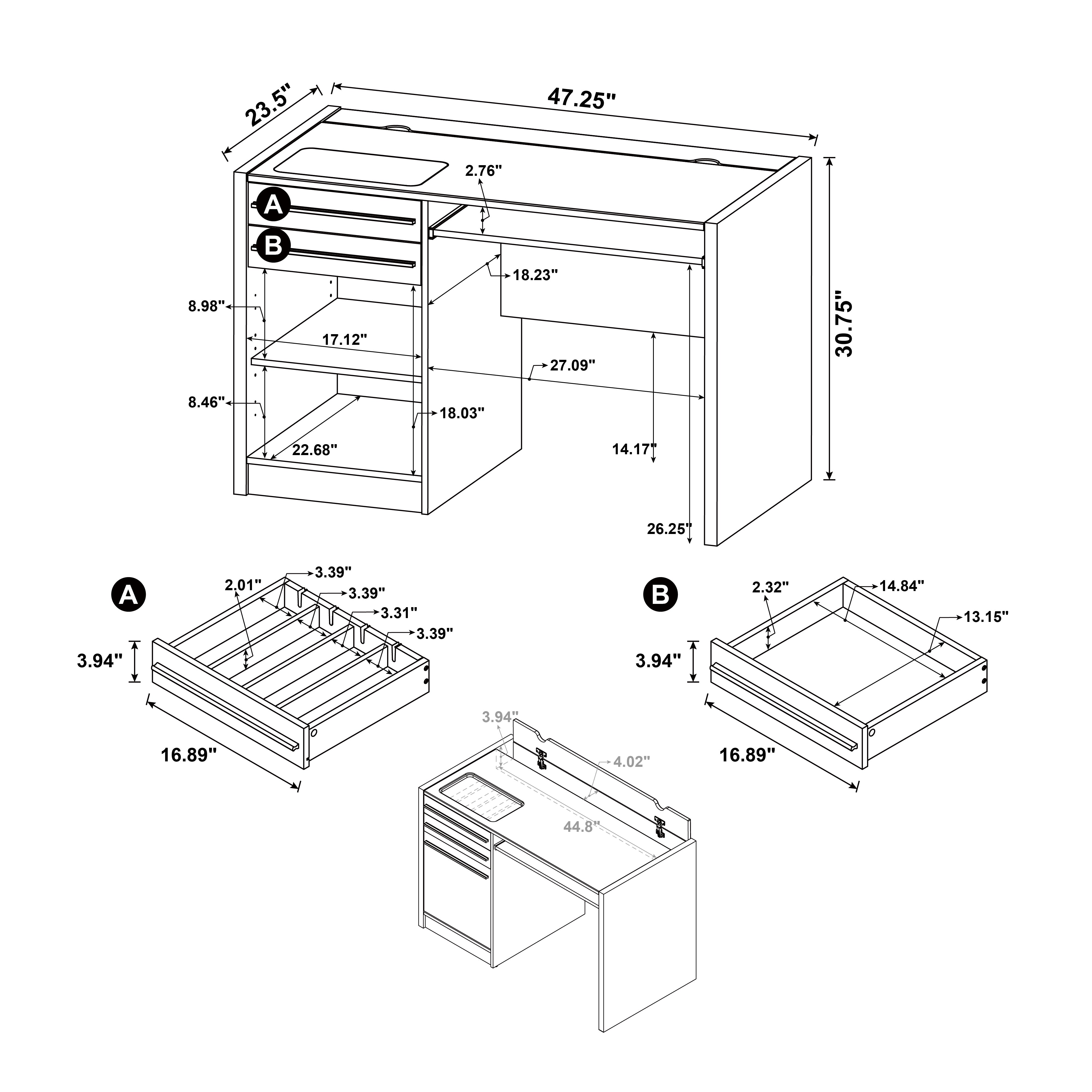 Halston Computer Desk