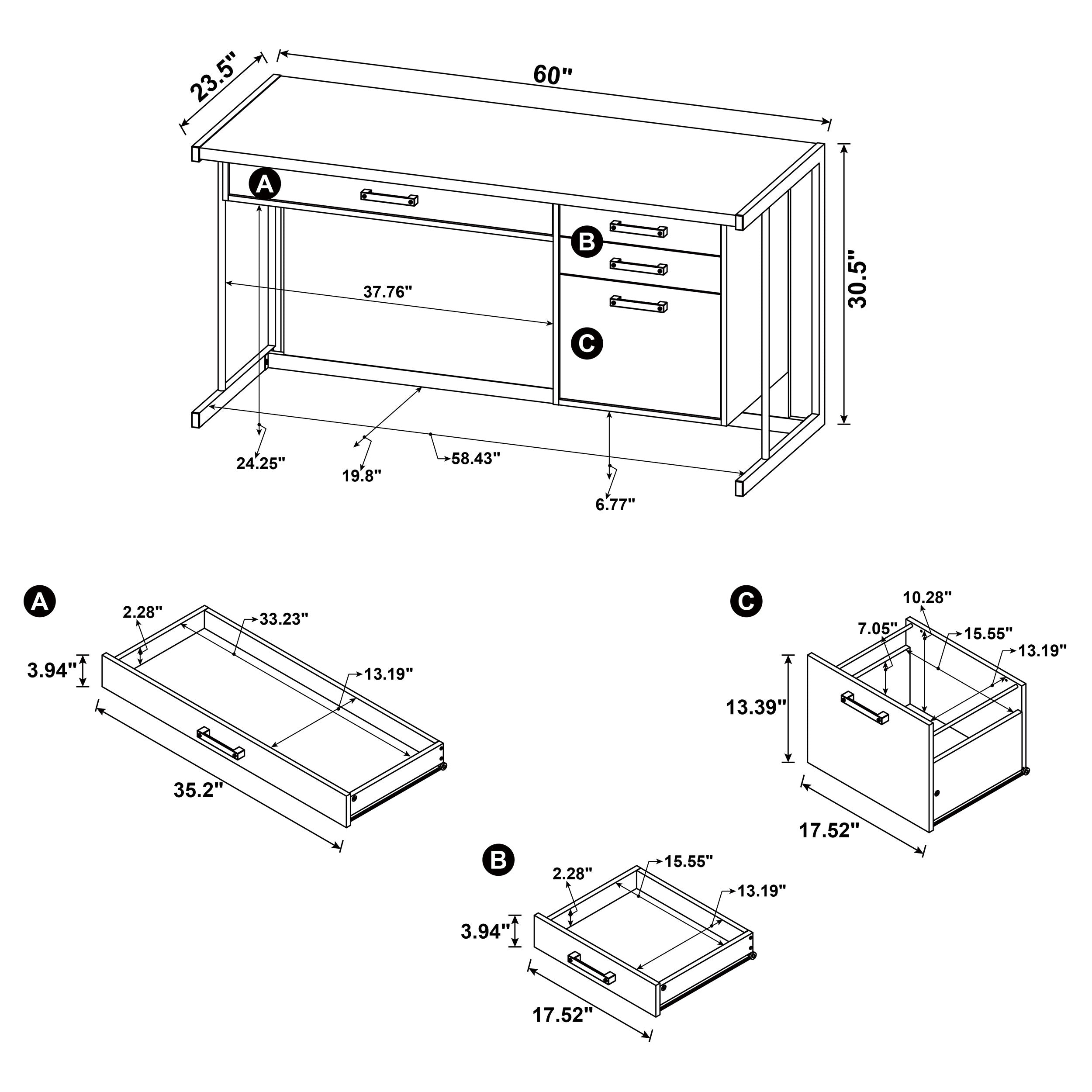 Loomis Computer Desk