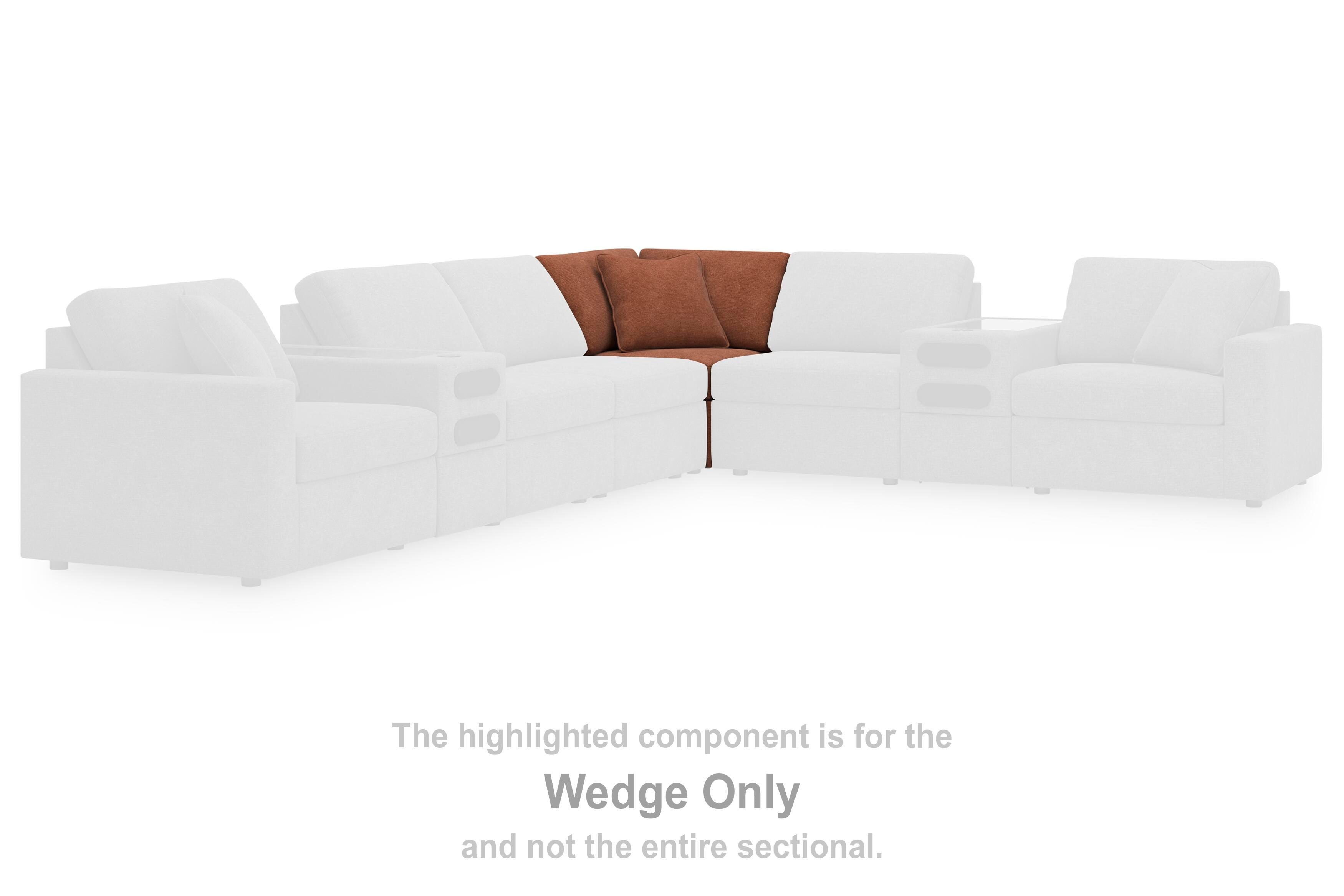 Modmax Balanced Sectional with Audio and Storage Consoles