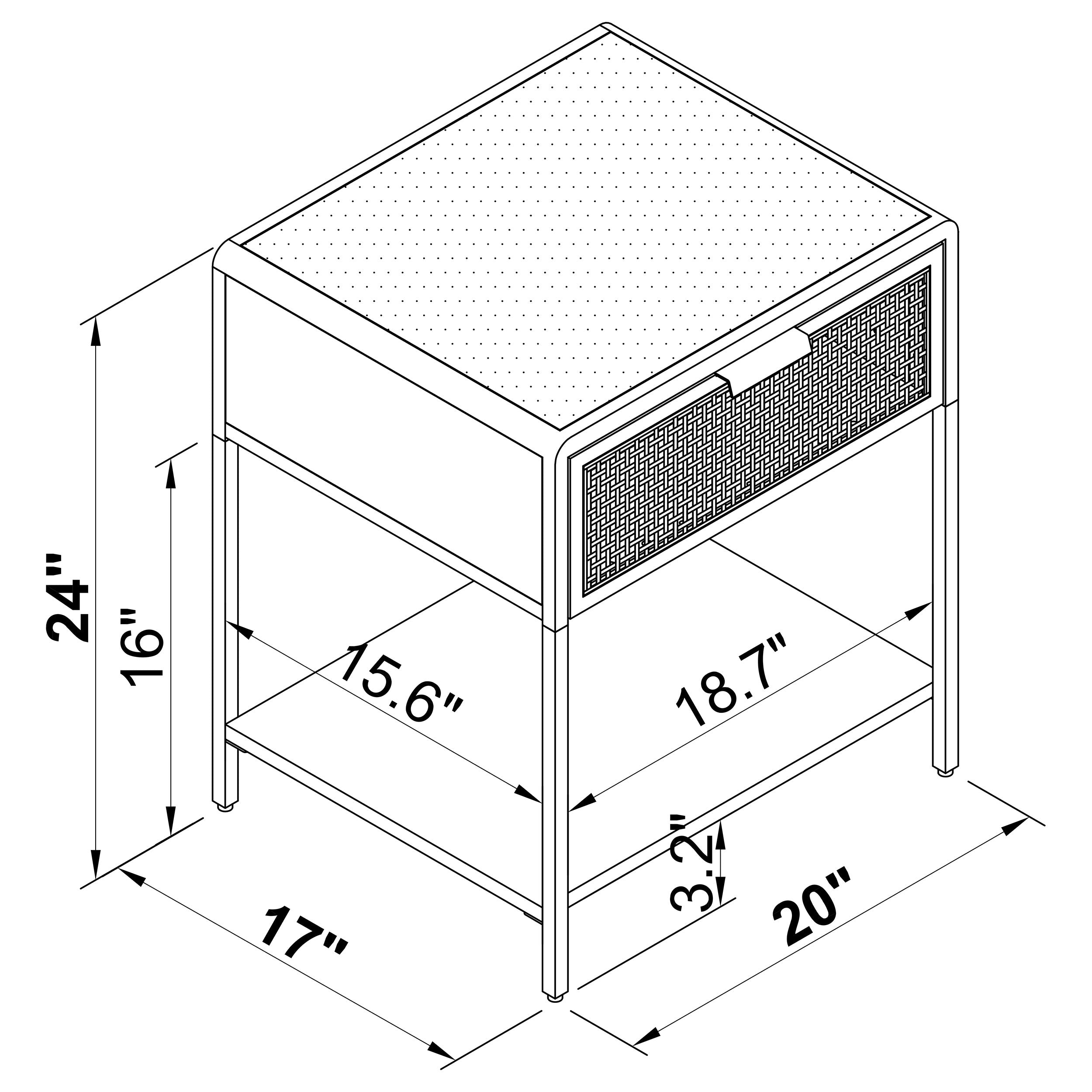 Amherst End & Side Table