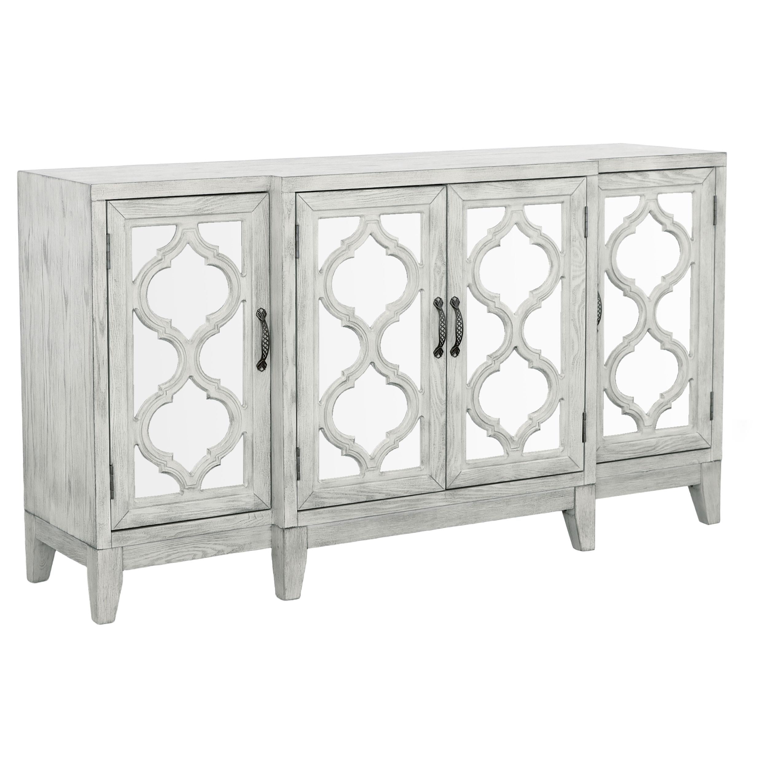 Mckellen 4-door Accent Cabinet Antique White image