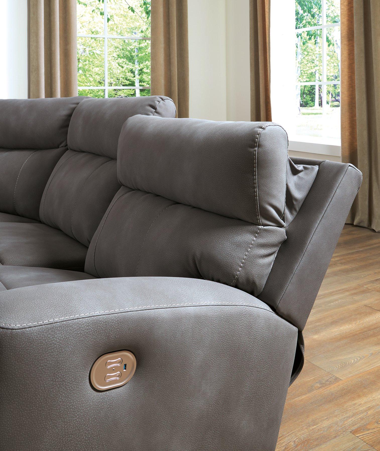 Next-Gen DuraPella Power Reclining Sectional Loveseat