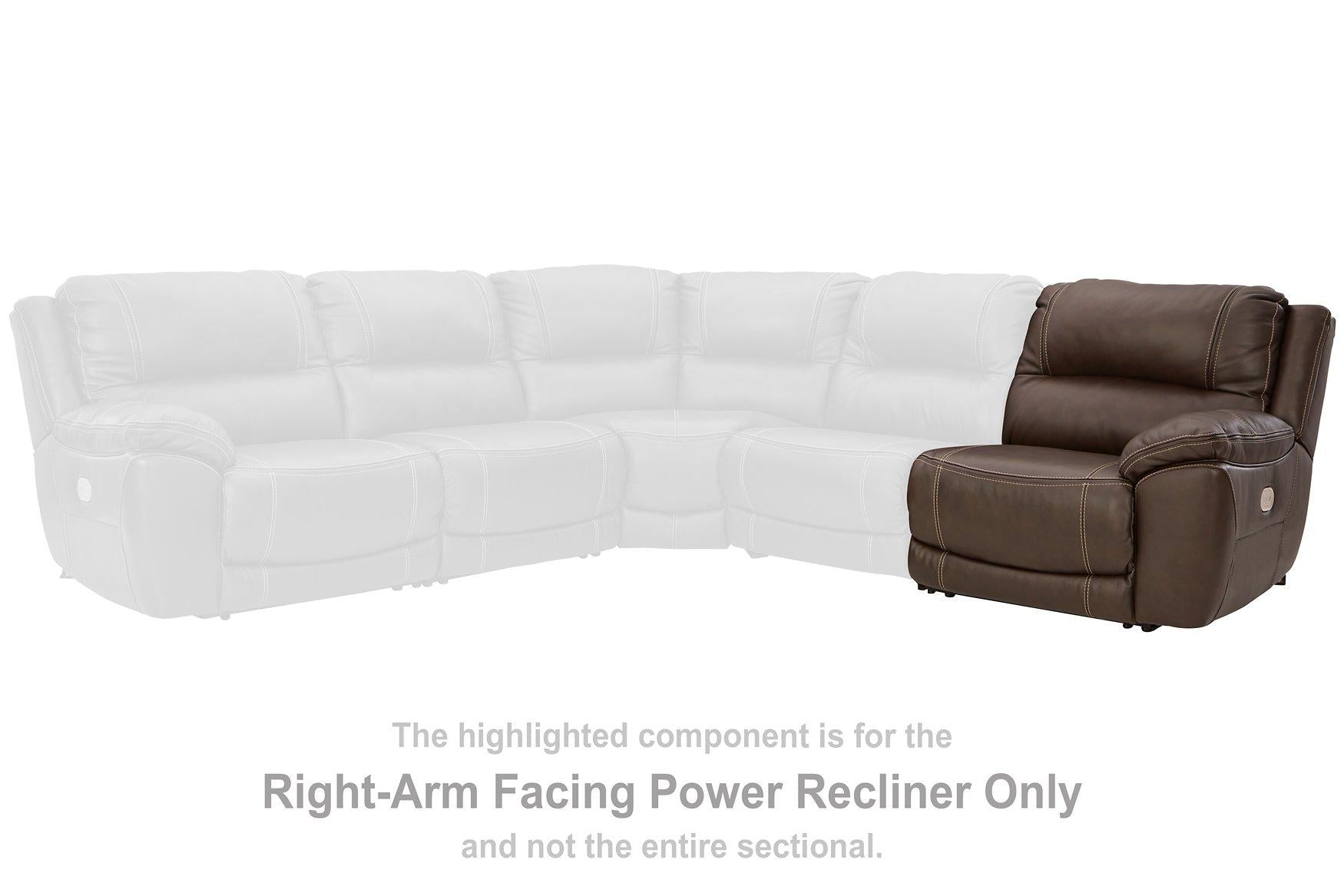 Dunleith Power Reclining Sectional