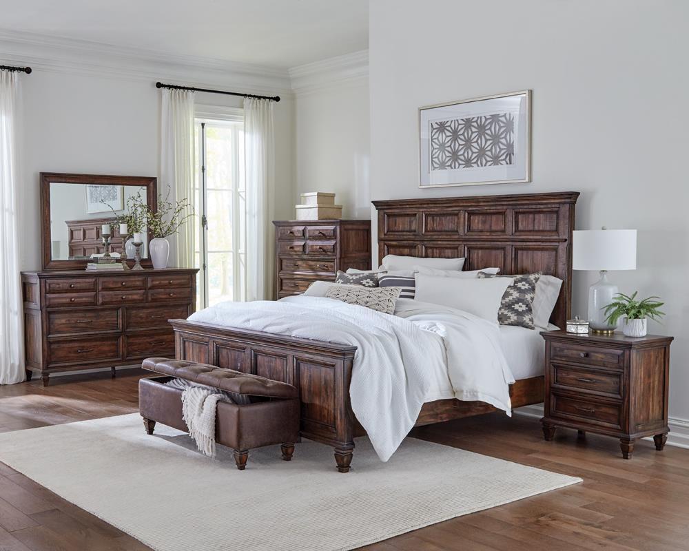 Avenue 8-drawer Dresser Weathered Burnished Brown