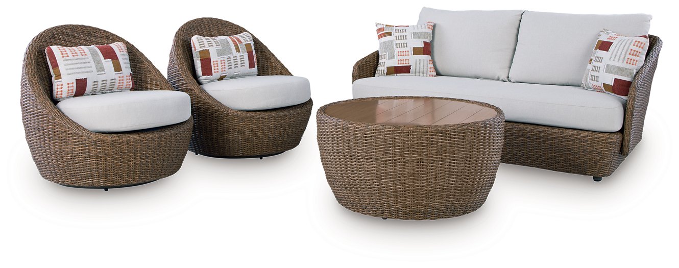 Double Point Outdoor Seating Set
