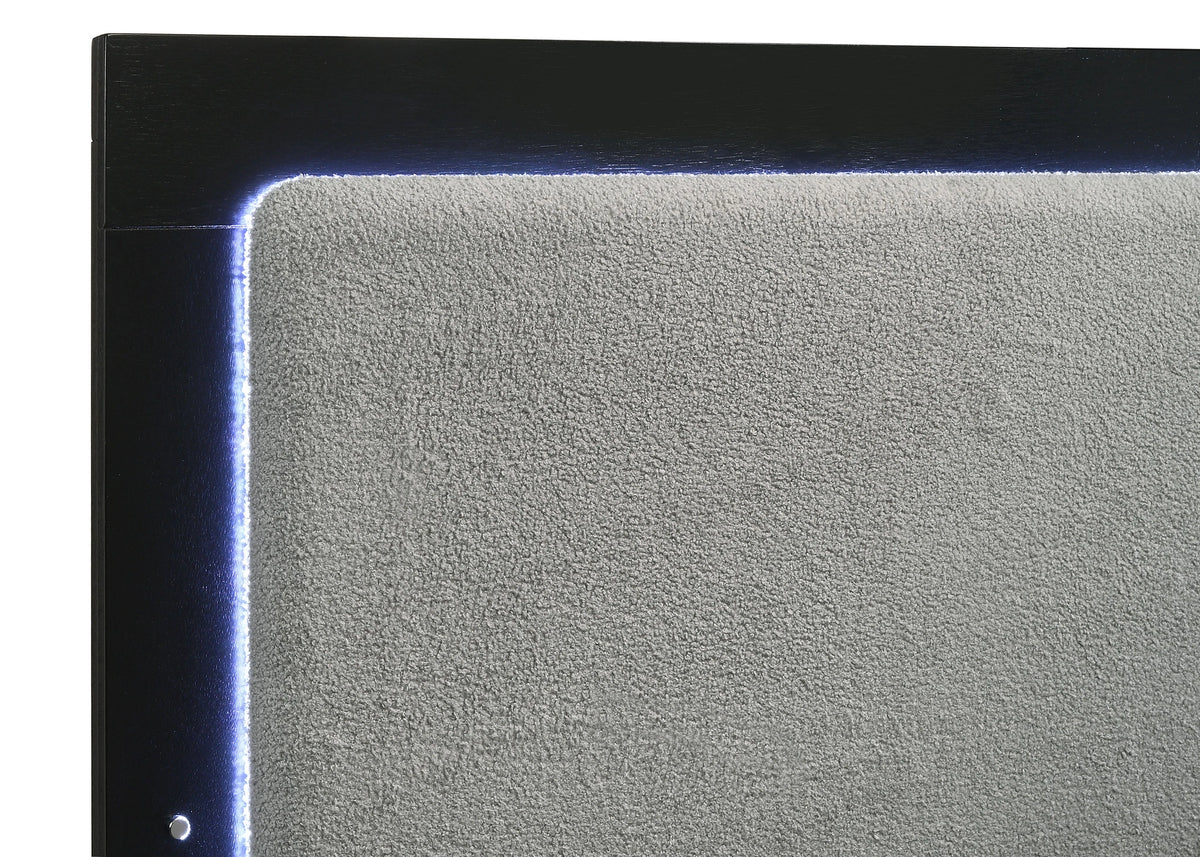 Caraway Panel Bed with LED Lighting