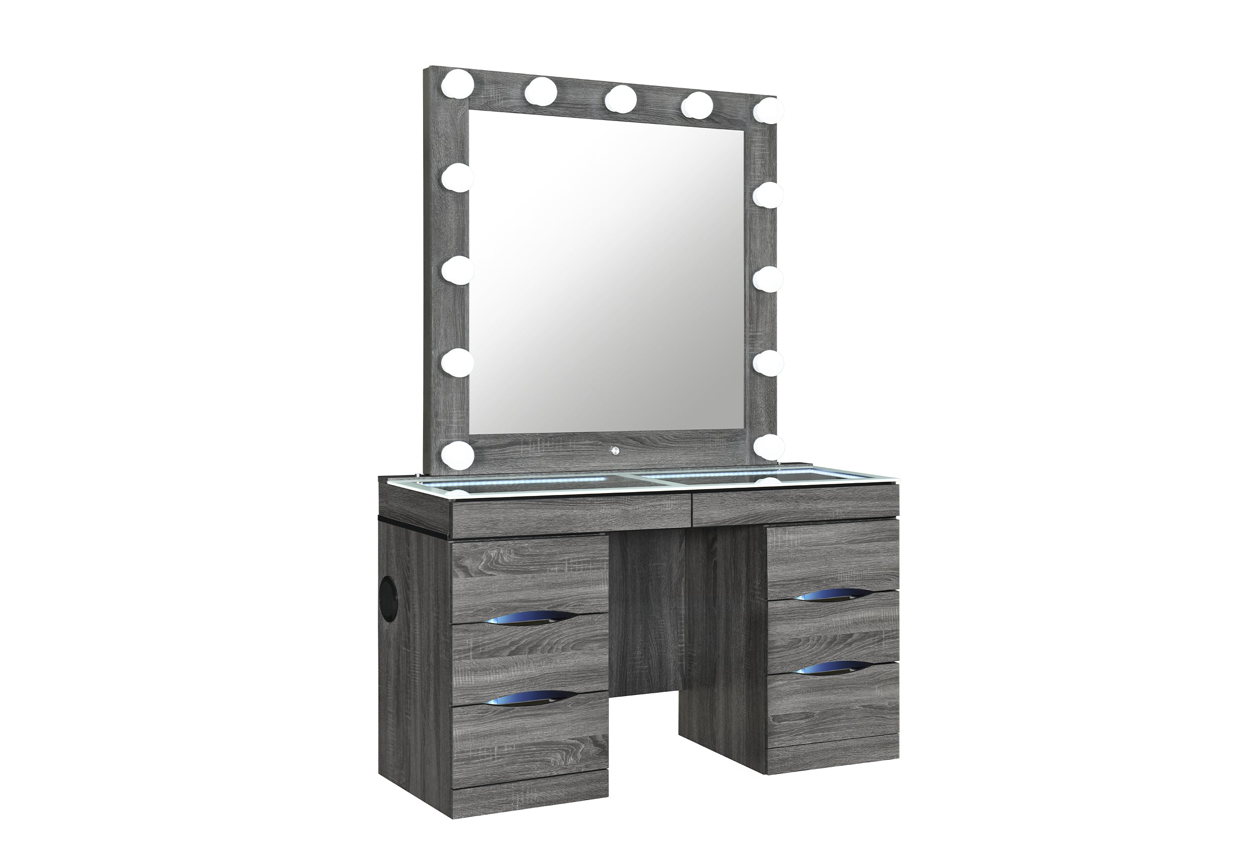 LEXI GREY VANITY WITH SPEAKER
