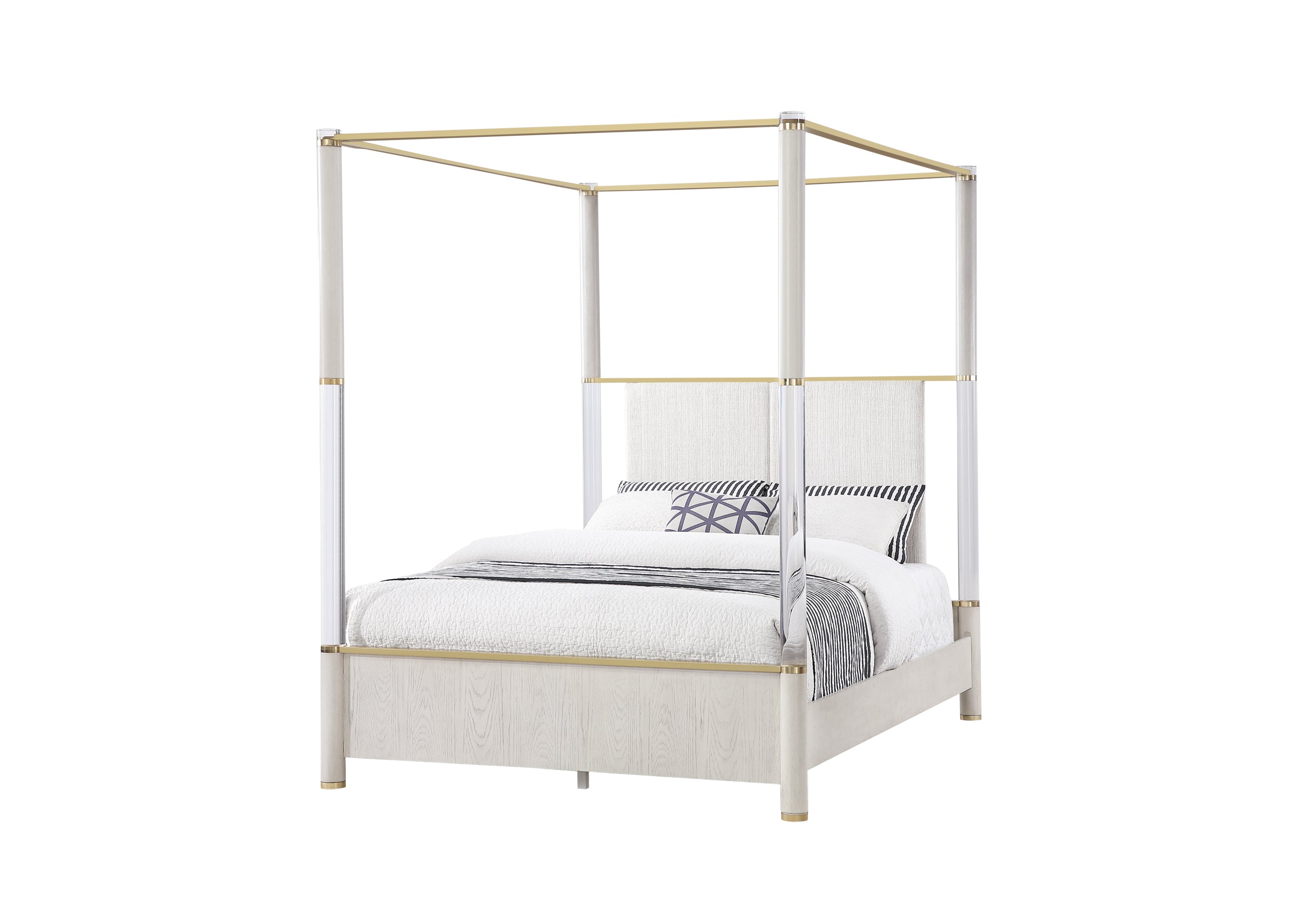 MALMO OAK QUEEN BED
