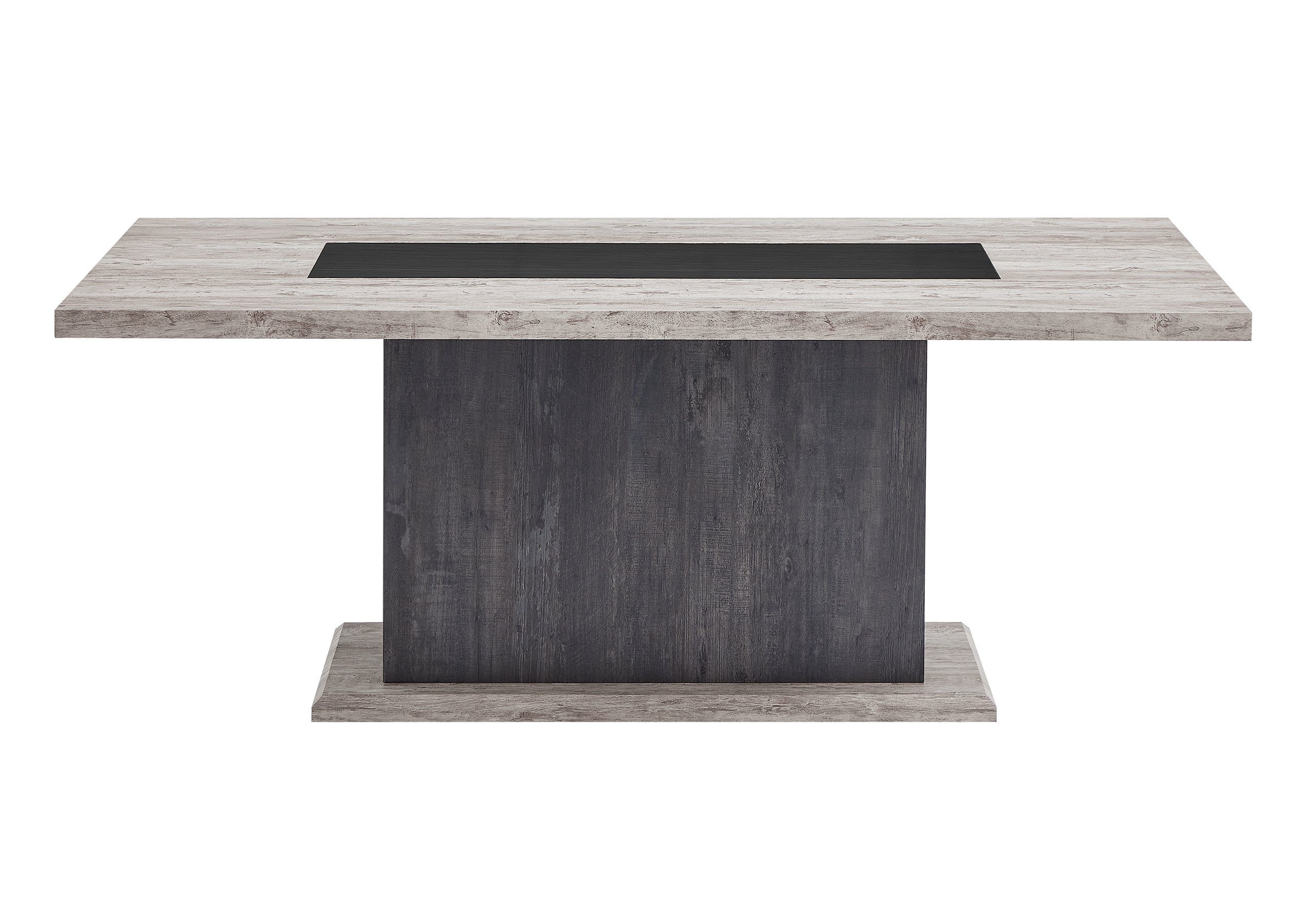 D8030 DINING TABLE WITH STORAGE DRAWERS AND STORAGE DOOR