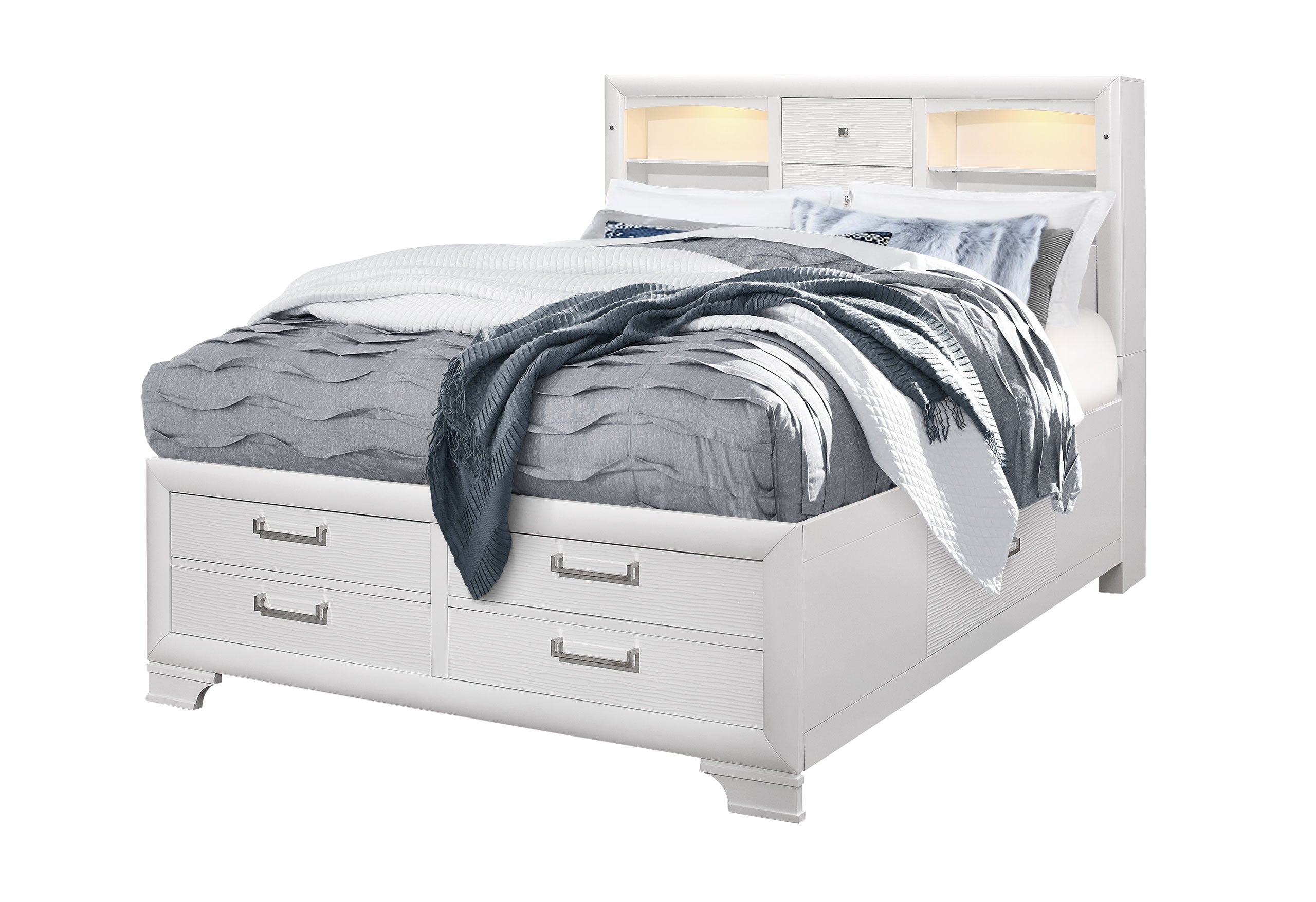 JORDYN WHITE FULL BED GROUP