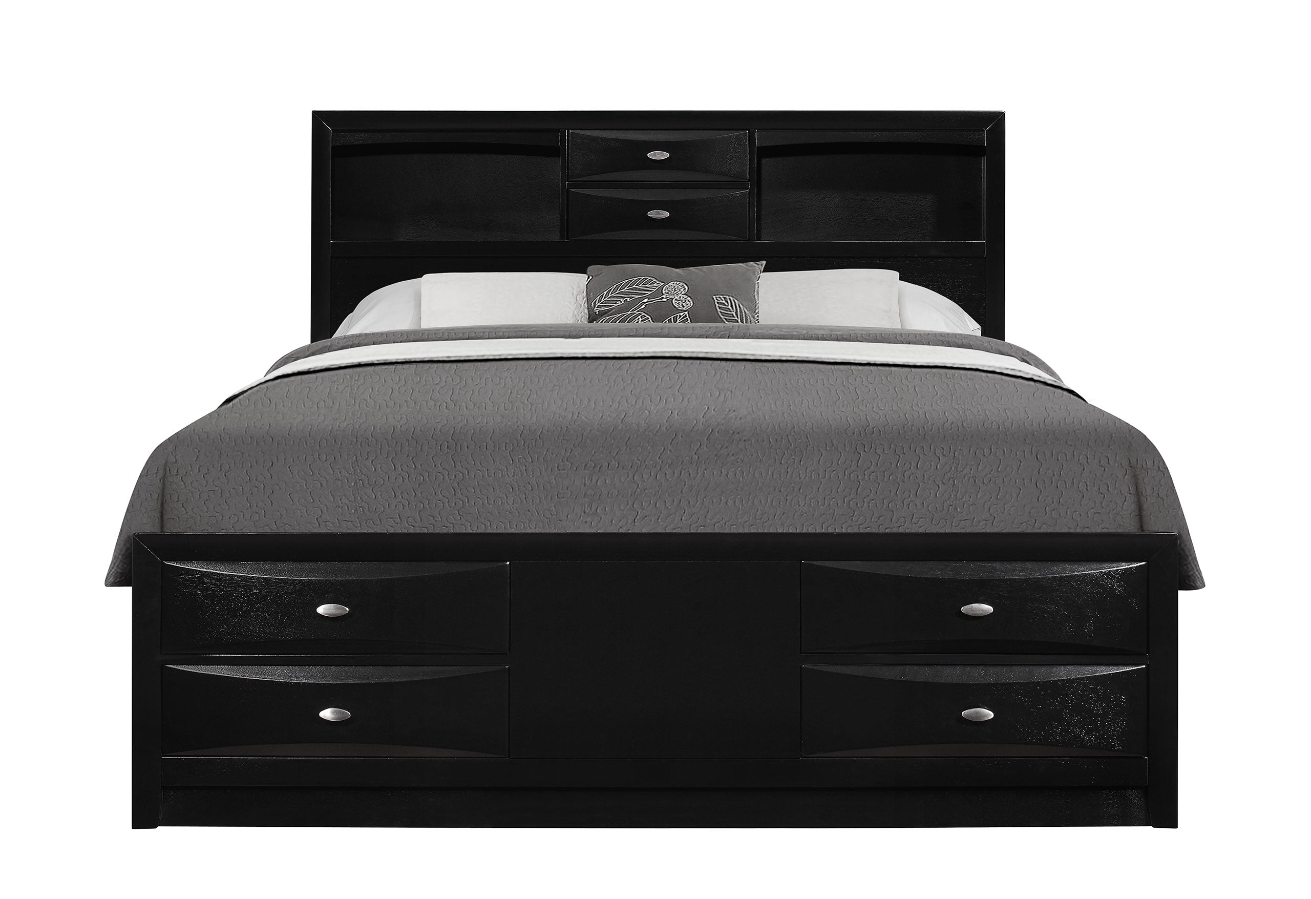 LINDA BLACK QUEEN BED GROUP